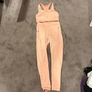 Sports bra and legging combo